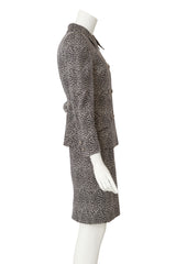 Mono Animal Jacket & Skirt Set on mannequin side @ Recess LA