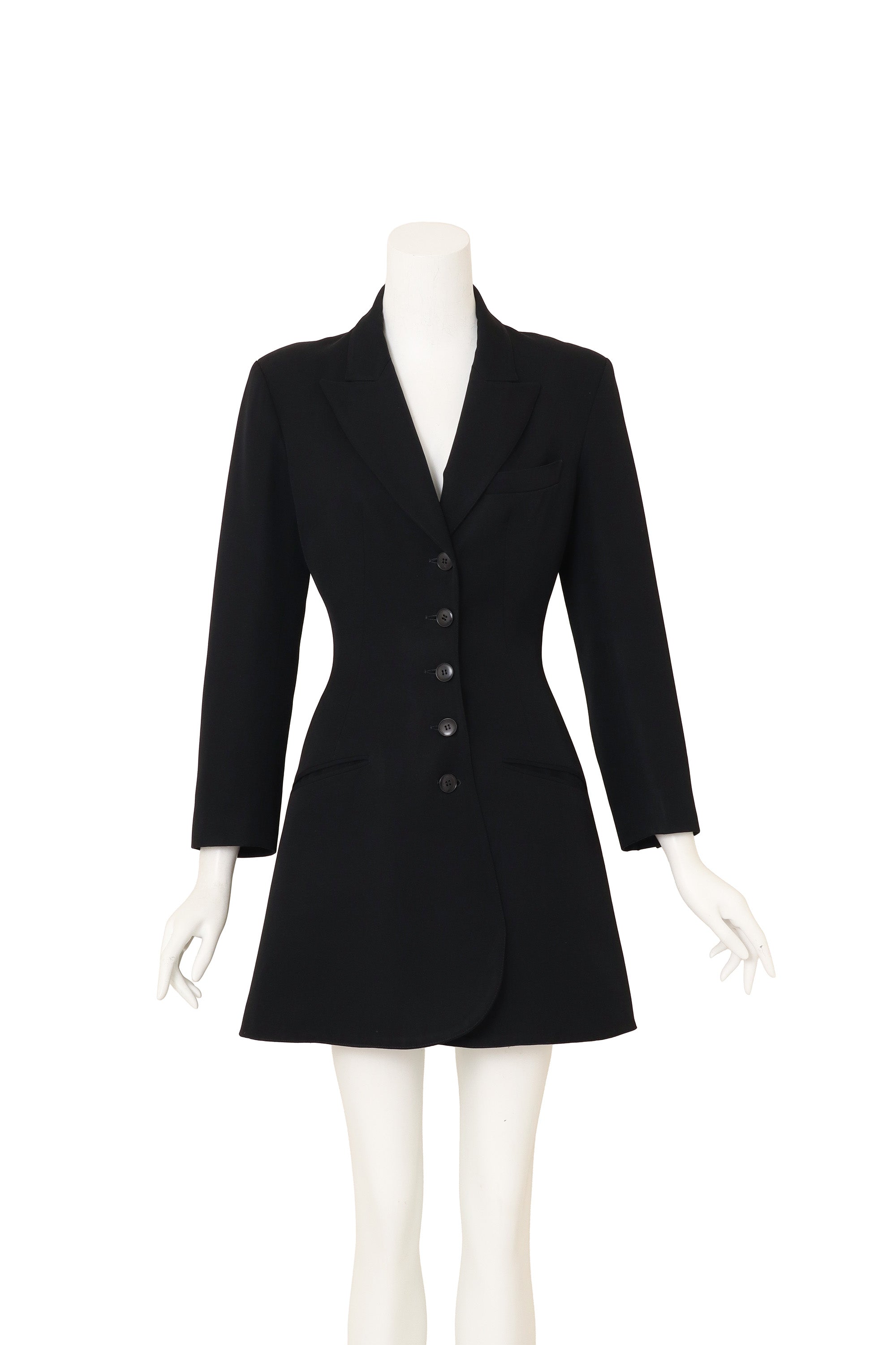 1989 F/W Blazer Dress by Alaia on mannequin @ Recess LA