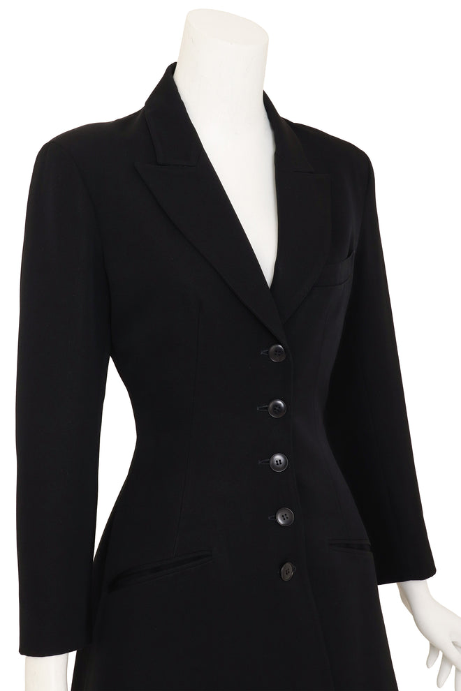 1989 F/W Blazer Dress by Alaia on mannequin close @ Recess LA