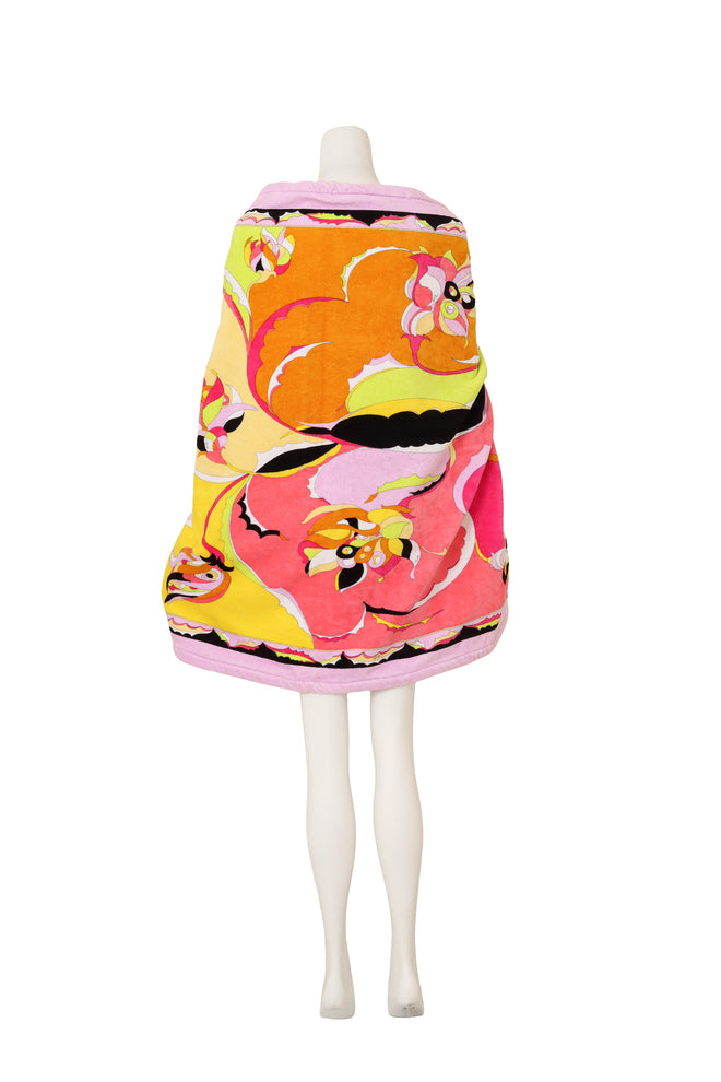 Mod Floral Beach Towel by Pucci on mannequin @ Recess LA