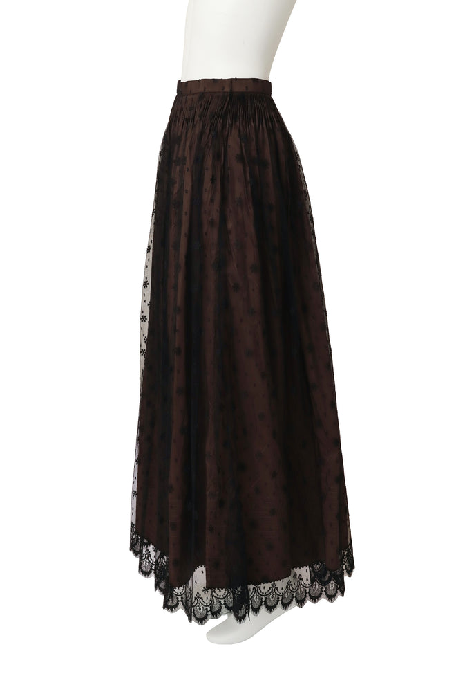 Lace Ball Skirt by Patricia Lester on mannequin side @ Recess LA