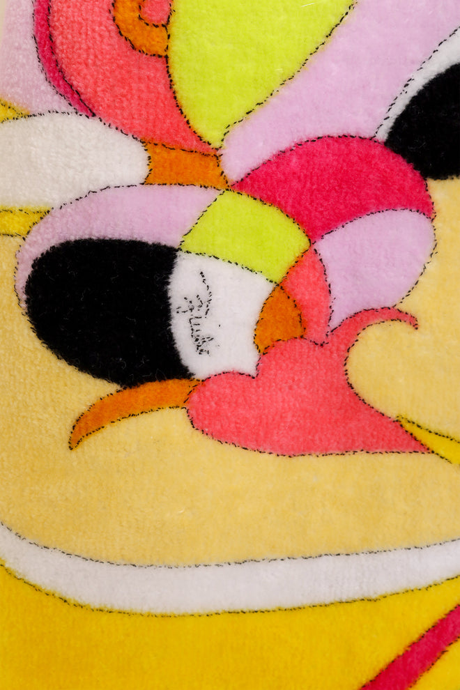Mod Floral Beach Towel by Pucci signature @ Recess LA