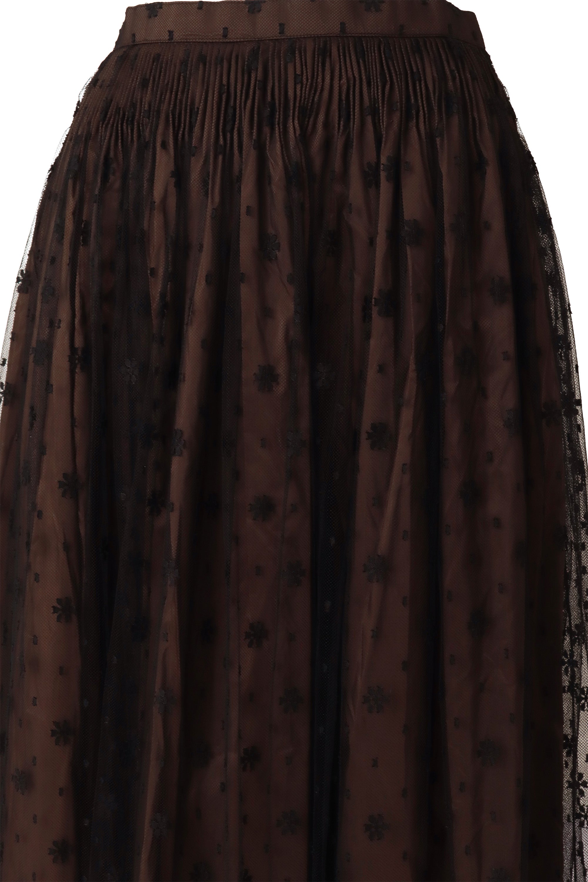 Lace Ball Skirt by Patricia Lester on mannequin close @ Recess LA