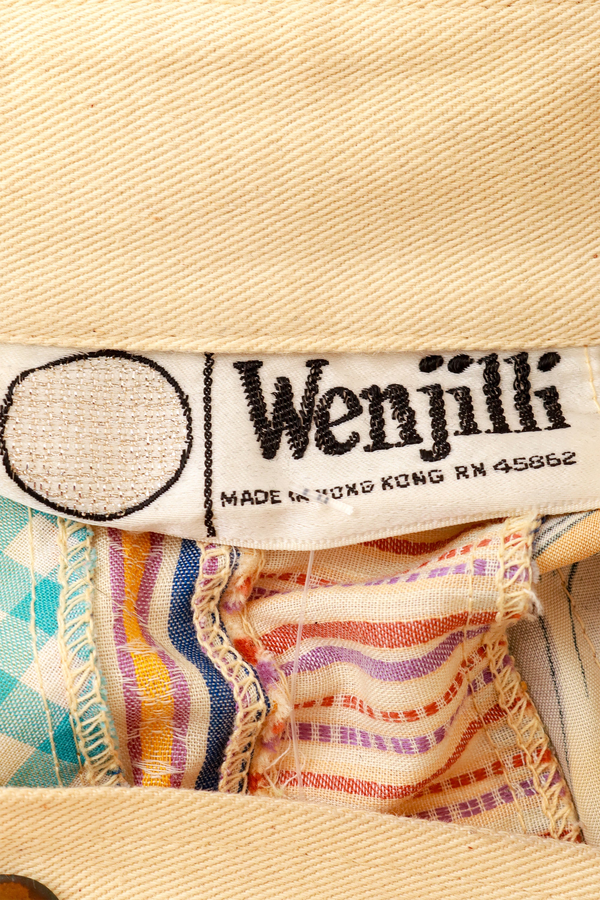 jacket and pants set by Wenjilli label @ Recess LA