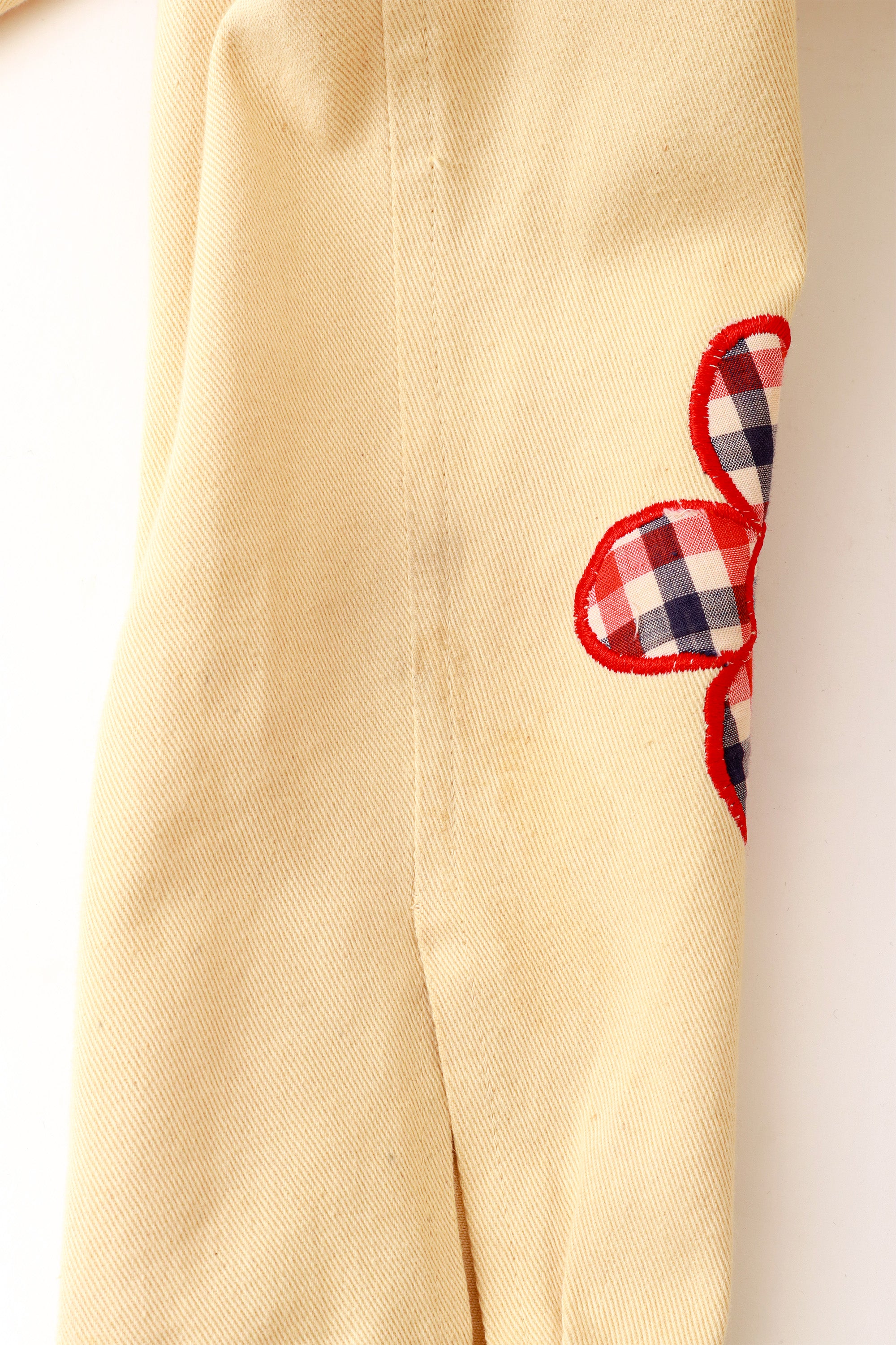 jacket and pants set by Wenjilli sleeve stain @ Recess LA