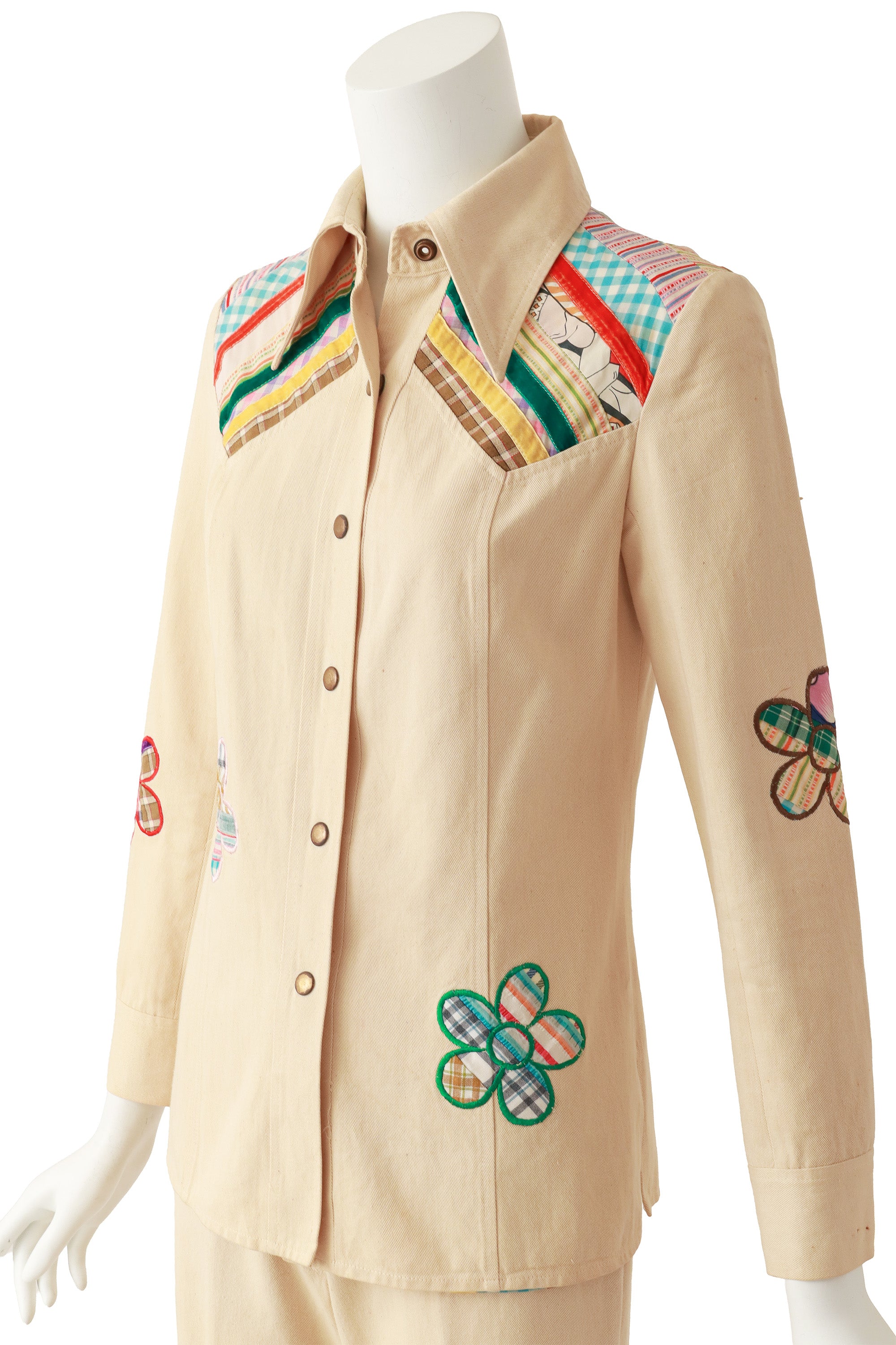 jacket and pants set by Wenjilli on mannequin close @ Recess LA