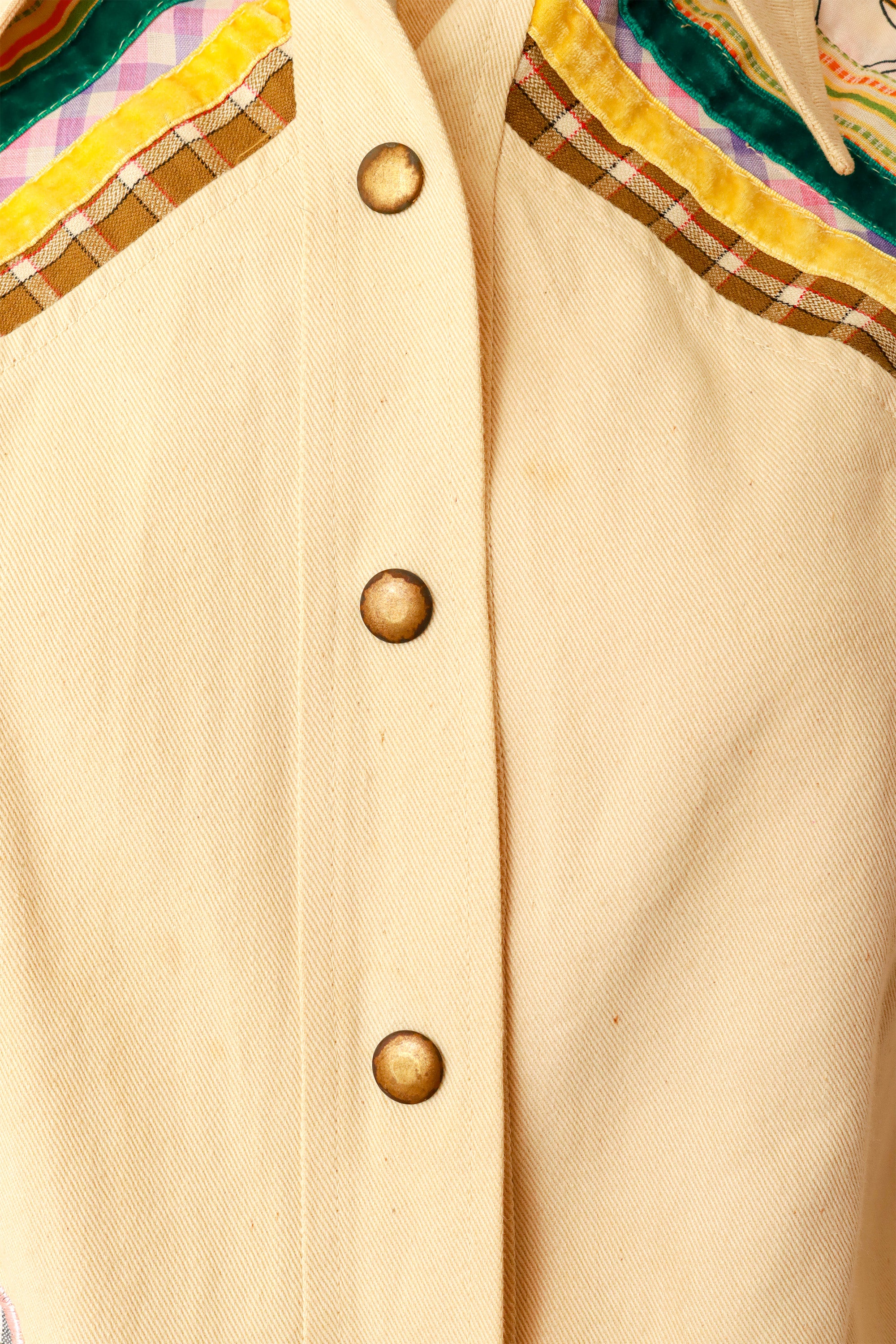 jacket and pants set by Wenjilli buttons @ Recess LA