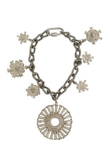 Silver Screw Pendant Choker Necklace by Todd Oldham @Recess LA 