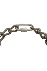 Silver Screw Pendant Choker Necklace clasp @Recess LA 
