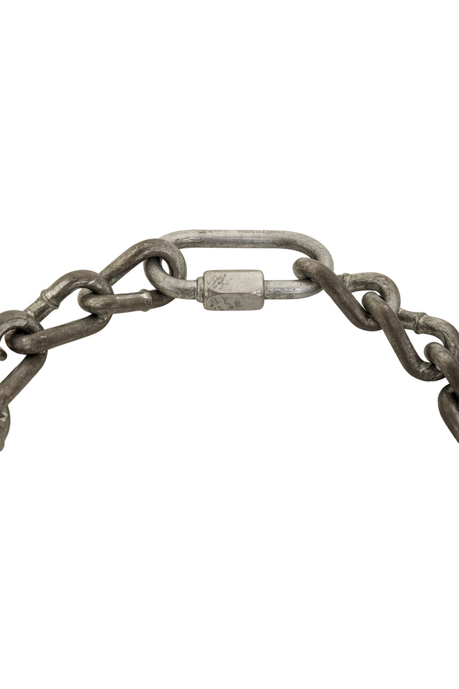 Silver Screw Pendant Choker Necklace clasp @Recess LA 