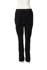 Vintage Christian Dior black suede pants Back on Mannequin @RecessLA 
