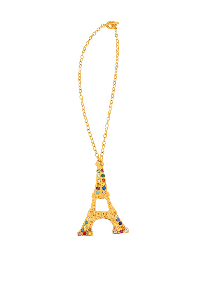  Eiffel Tower Pendant Necklace by Hanna Bernhard @ Recess LA