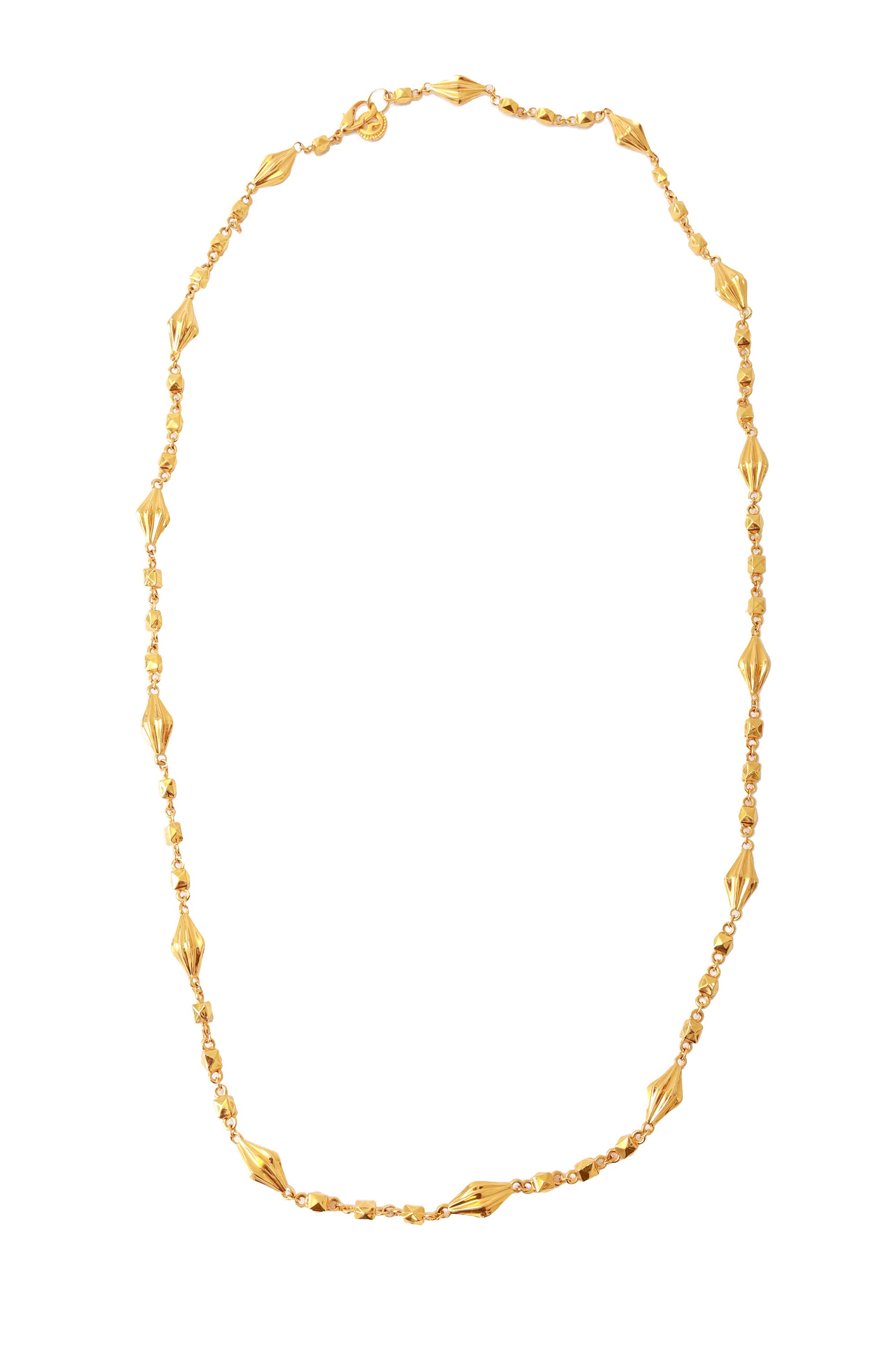 Vintage cone bead stud chain by St. John @ Recess LA