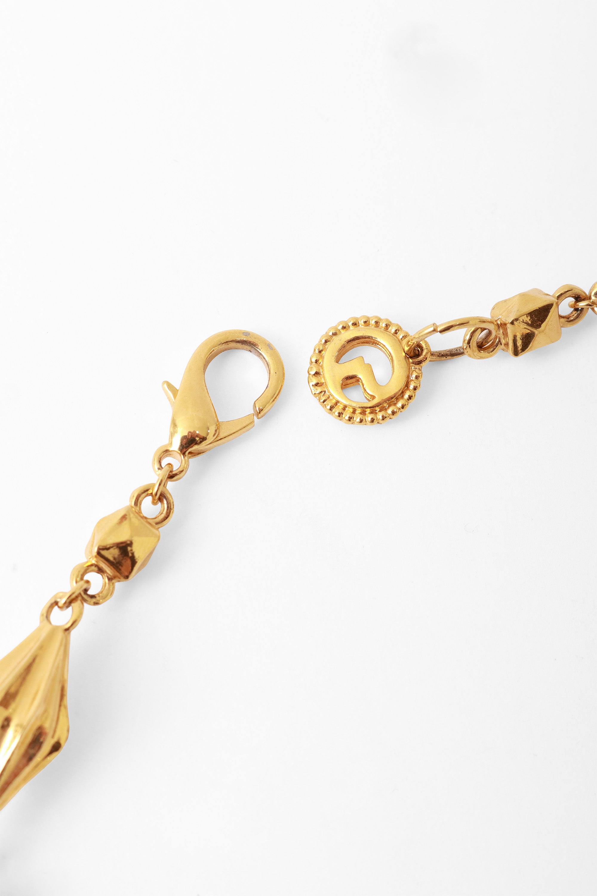 Vintage cone bead stud chain by St. John Clasp and Tag @ Recess LA