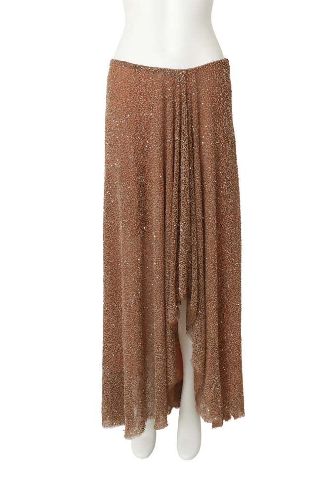 Sequin Waterfall Skirt by Ralph Lauren on mannequin @ Recess LA