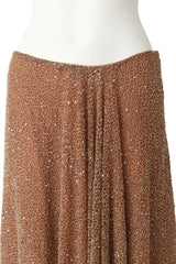 Sequin Waterfall Skirt by Ralph Lauren on mannequin close @ Recess LA