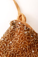 Sequin Waterfall Skirt by Ralph Lauren loose beading @ Recess LA