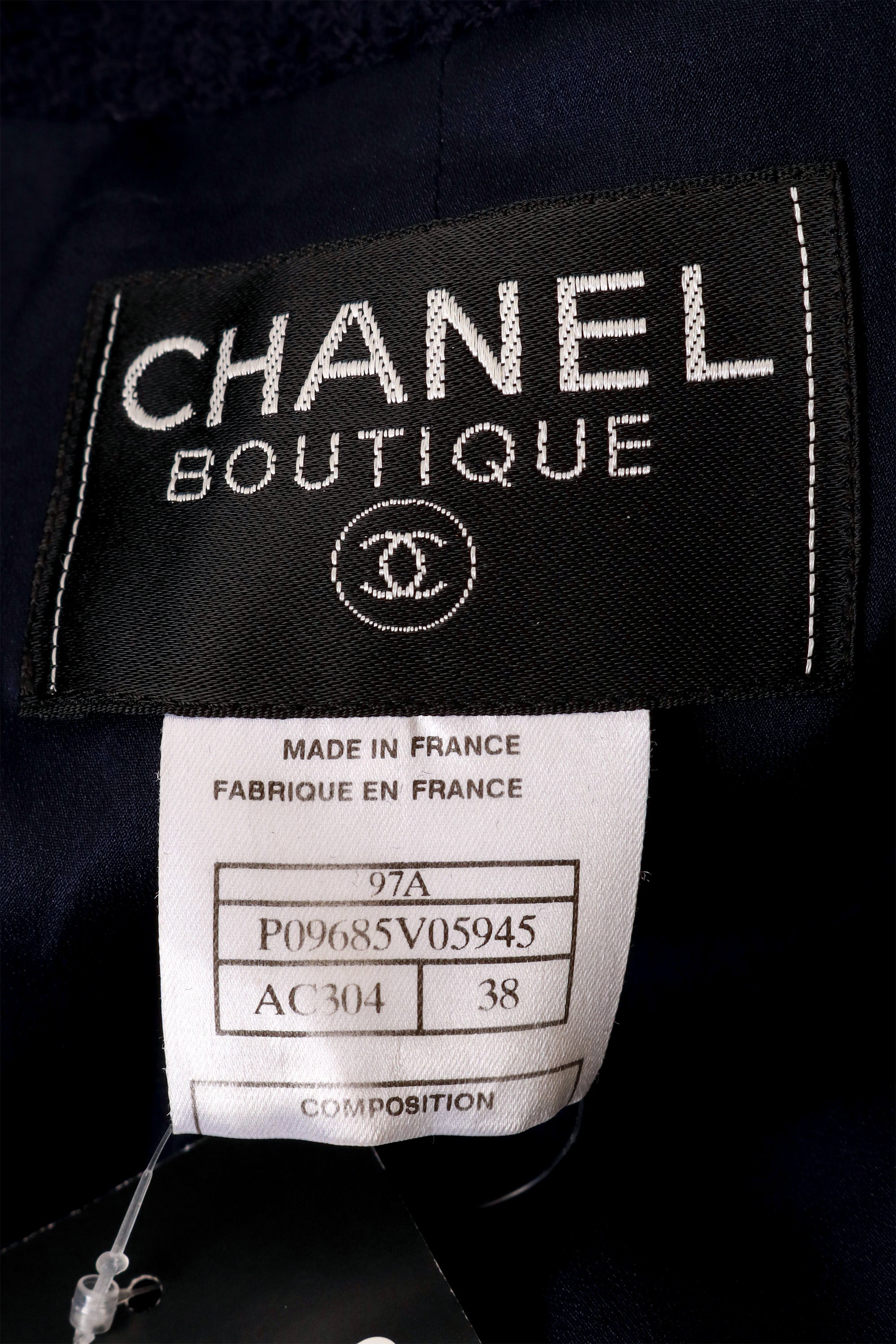 skirt and jacket set by Chanel jacket label @ Recess LA