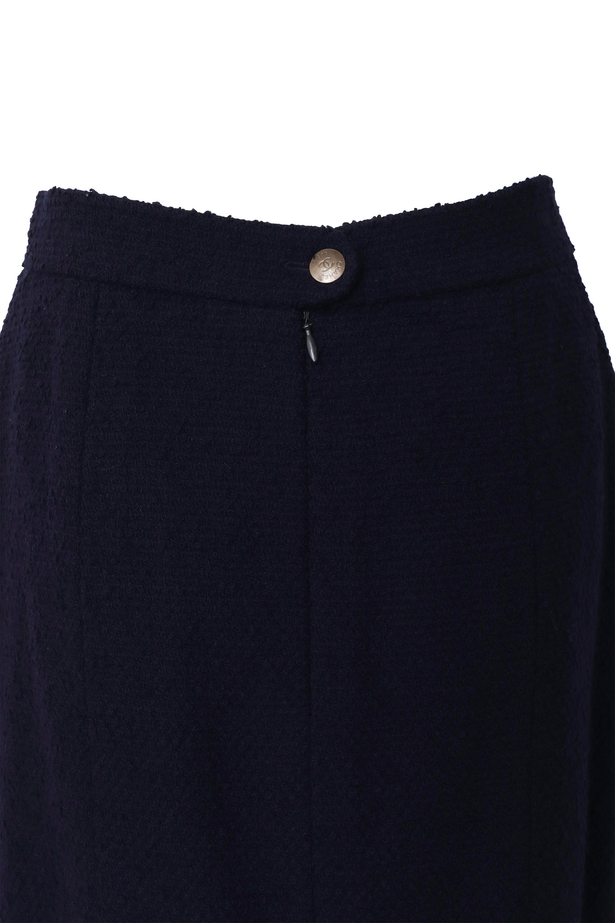 skirt and jacket set by Chanel skirt back @ Recess LA