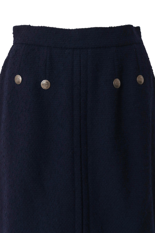 skirt and jacket set by Chanel skirt front @ Recess LA
