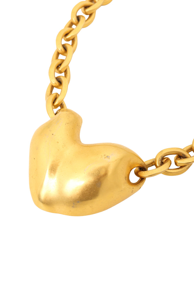 Modernist Abstract Heart Necklace by Morris close @ Recess LA