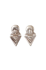 sterling point drop earrings @ Recess LA