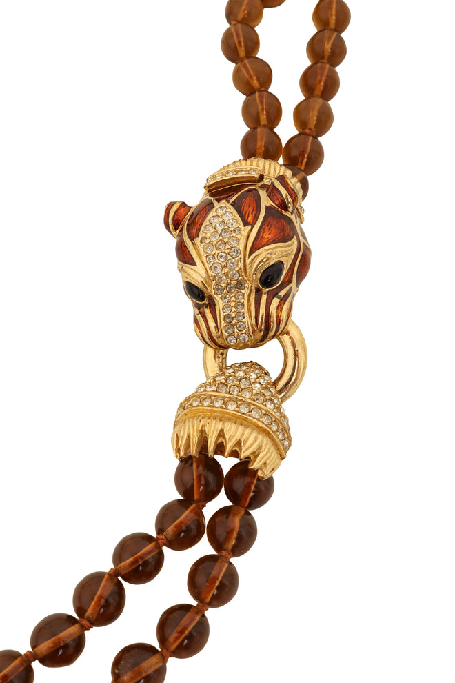 Panther Torsade Necklace by Ciner close @ Recess LA