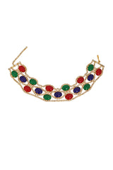 Crystal Wave Cabochon Choker by KJL @ Recess LA