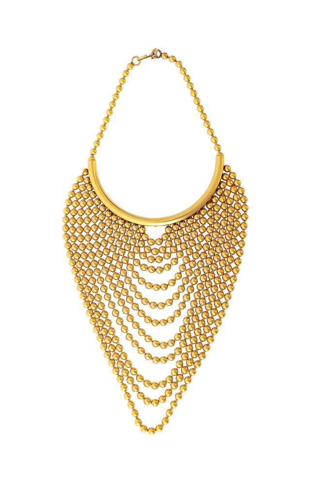 Ball chain necklace by Kenneth Lane @ Recess LA