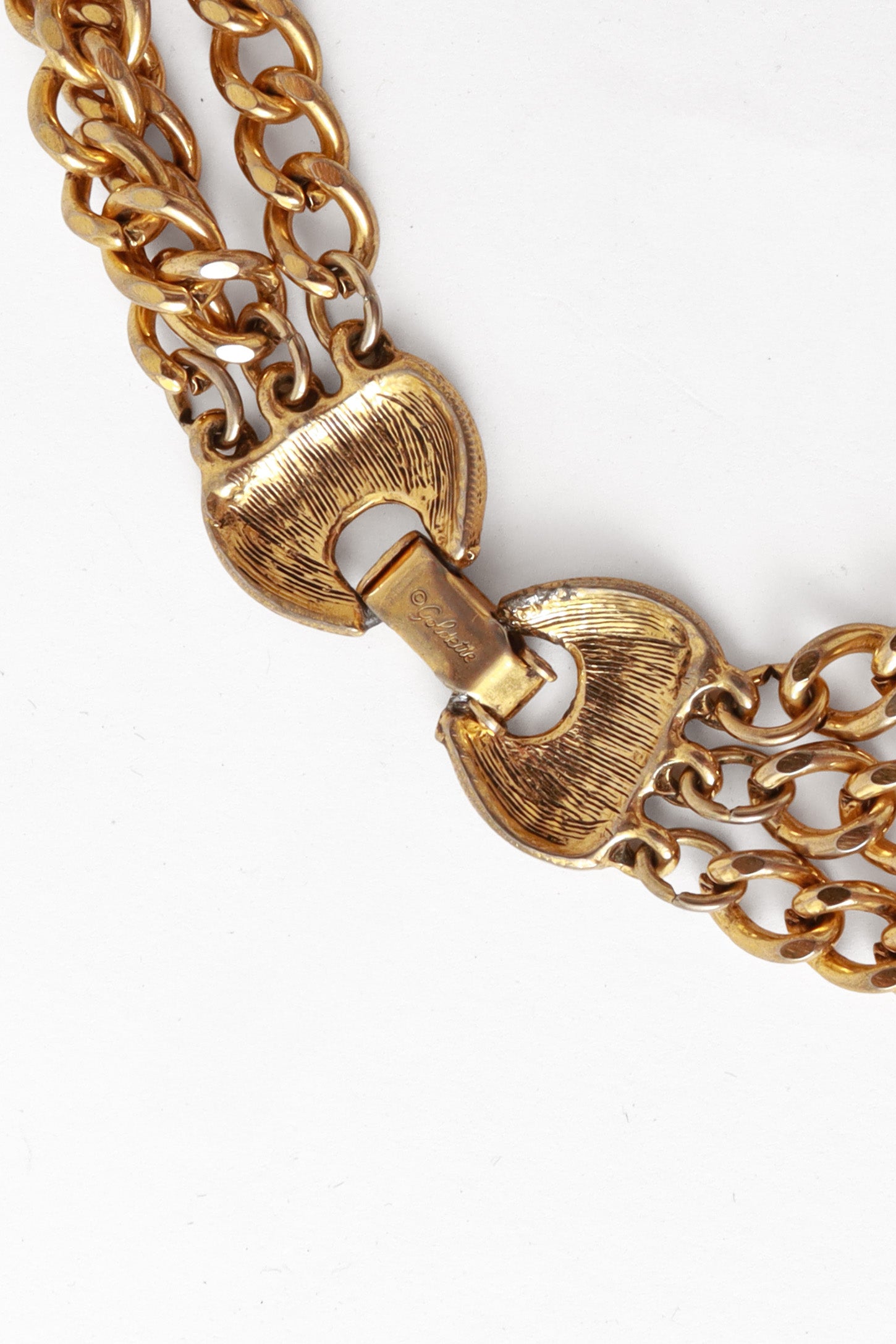 lion coin necklace by Goldette signature @ Recess LA