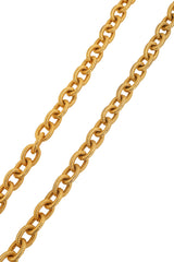 Vintage Escada Pearl Anchor Pendant Necklace chain @ Recess LA