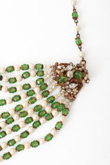 Originals by Robert bead pearl necklace shoulder tab @ Recess LA