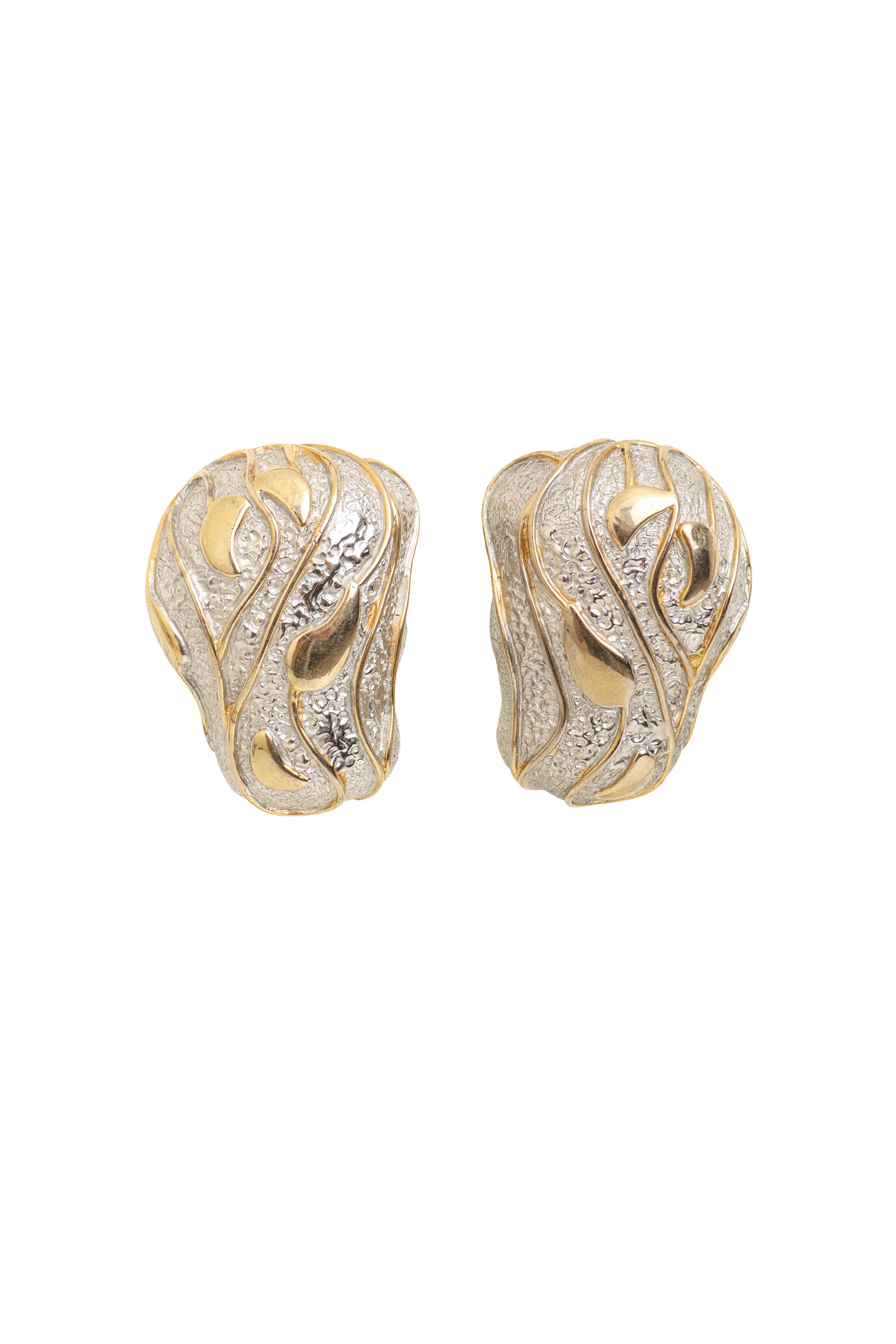 Abstract Sculptural Vine Earrings by Alexis Kirk @ Recess LA