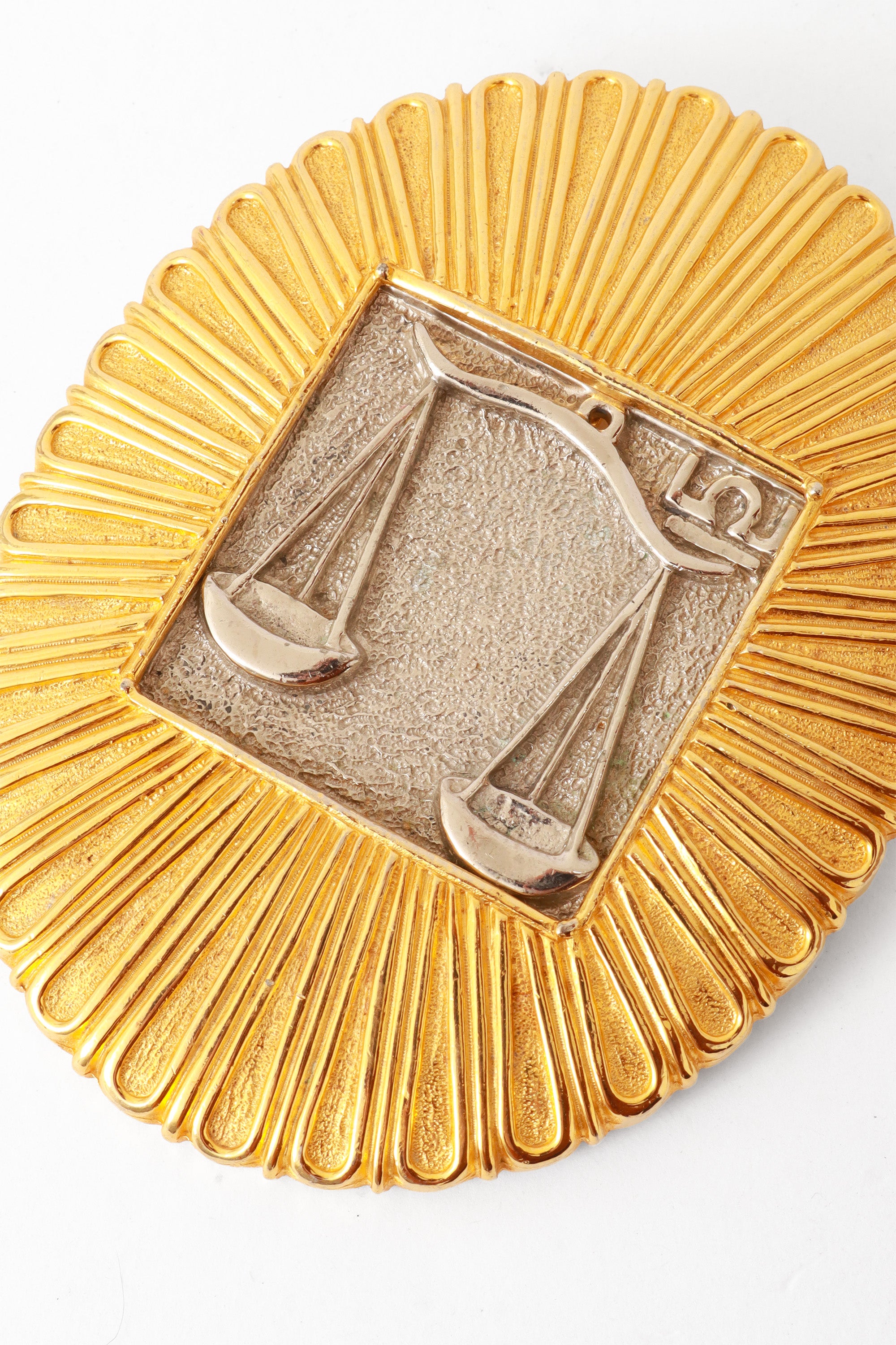 zodiac brooch pendant by Judith Leiber close @ Recess LA