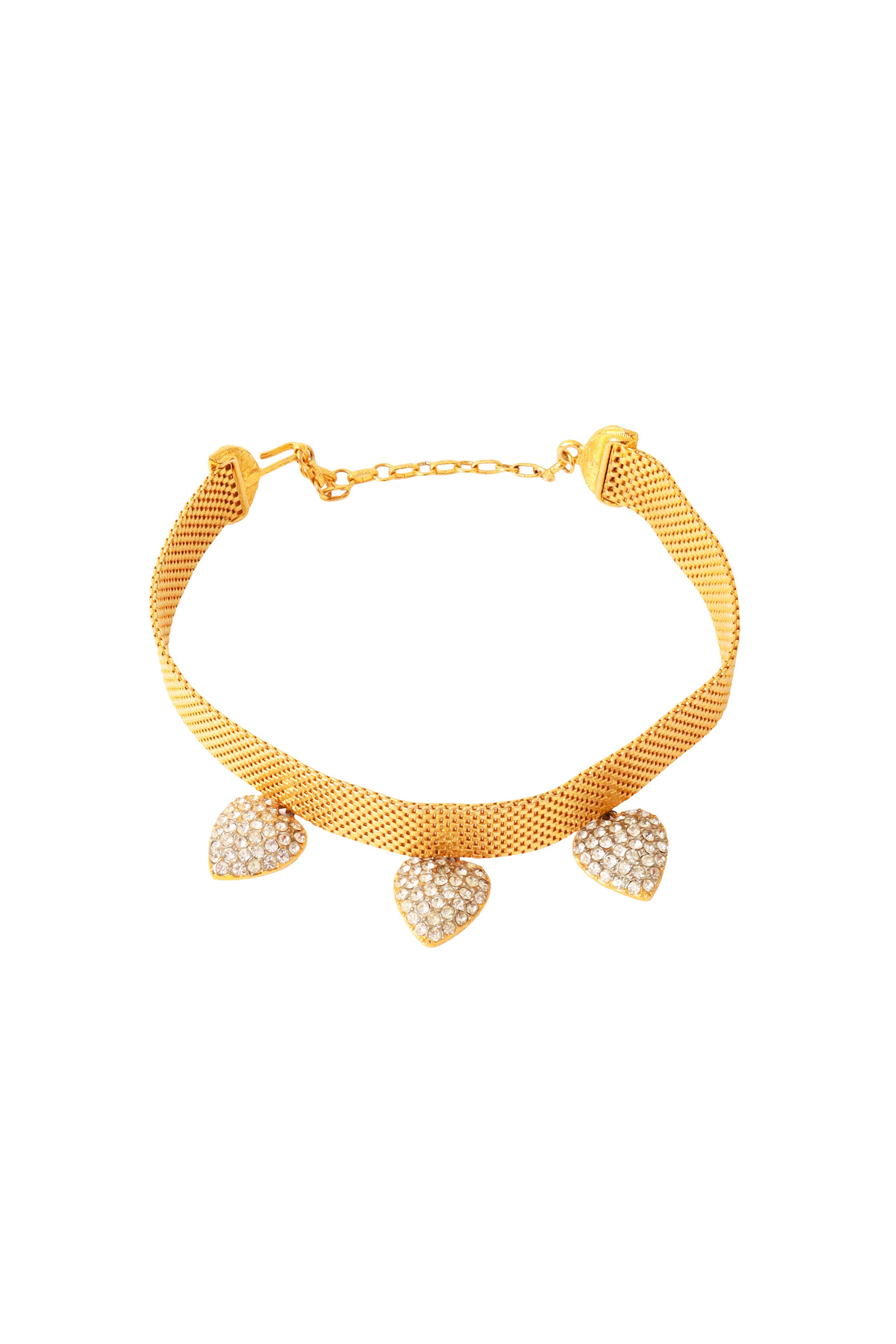 Heart charm choker by KJL @ Recess LA