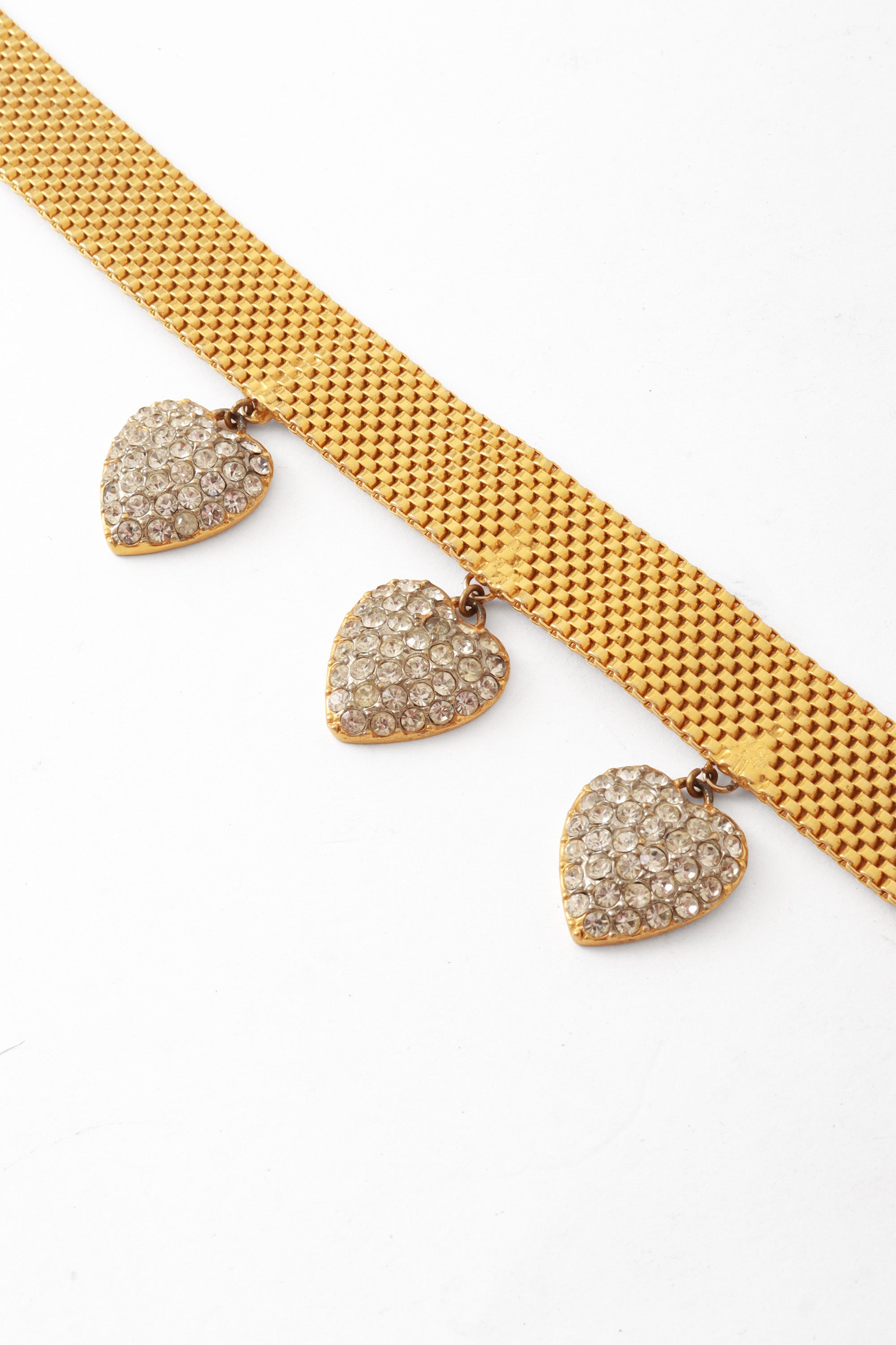 Heart charm choker by KJL close @ Recess LA