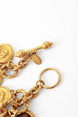 cabochon charm bracelet by Mish toggle and cartouche @ Recess LA