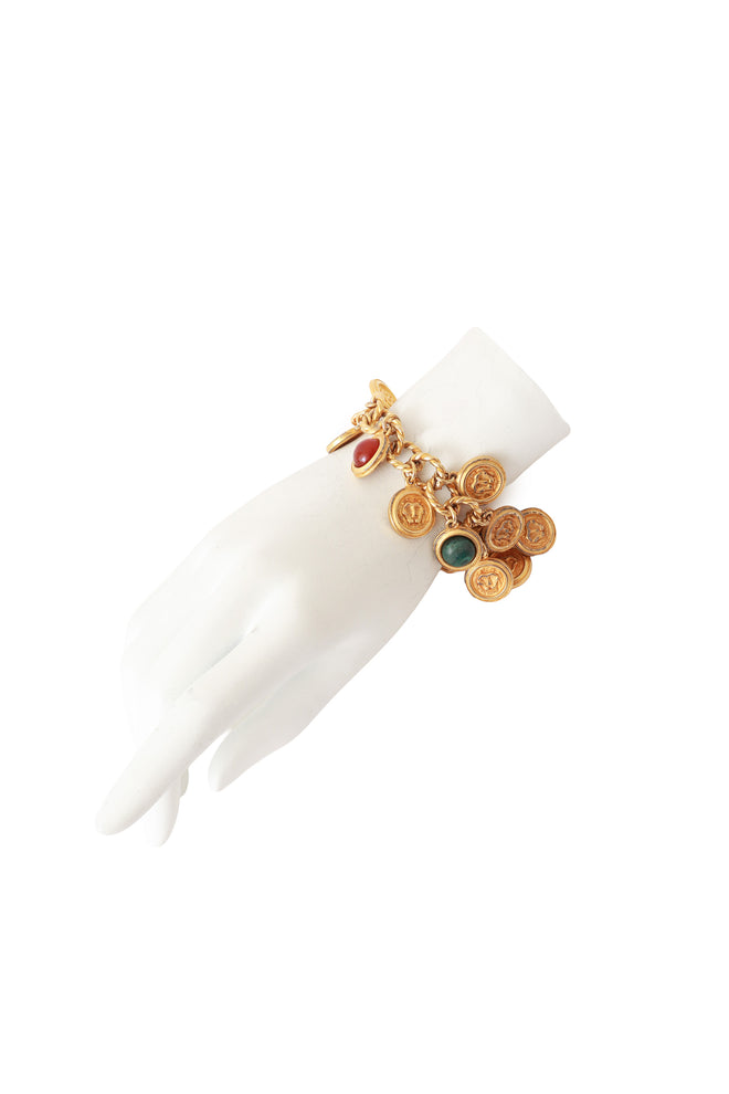 cabochon charm bracelet by Mish on mannequin hand @ Recess LA