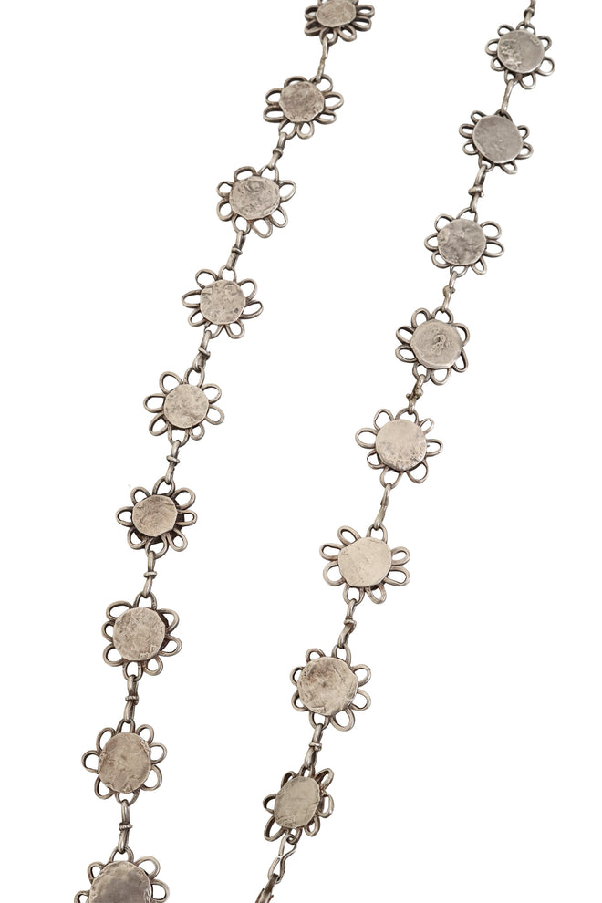 Openwork Charm Talisman Necklace chain close @ Recess LA 