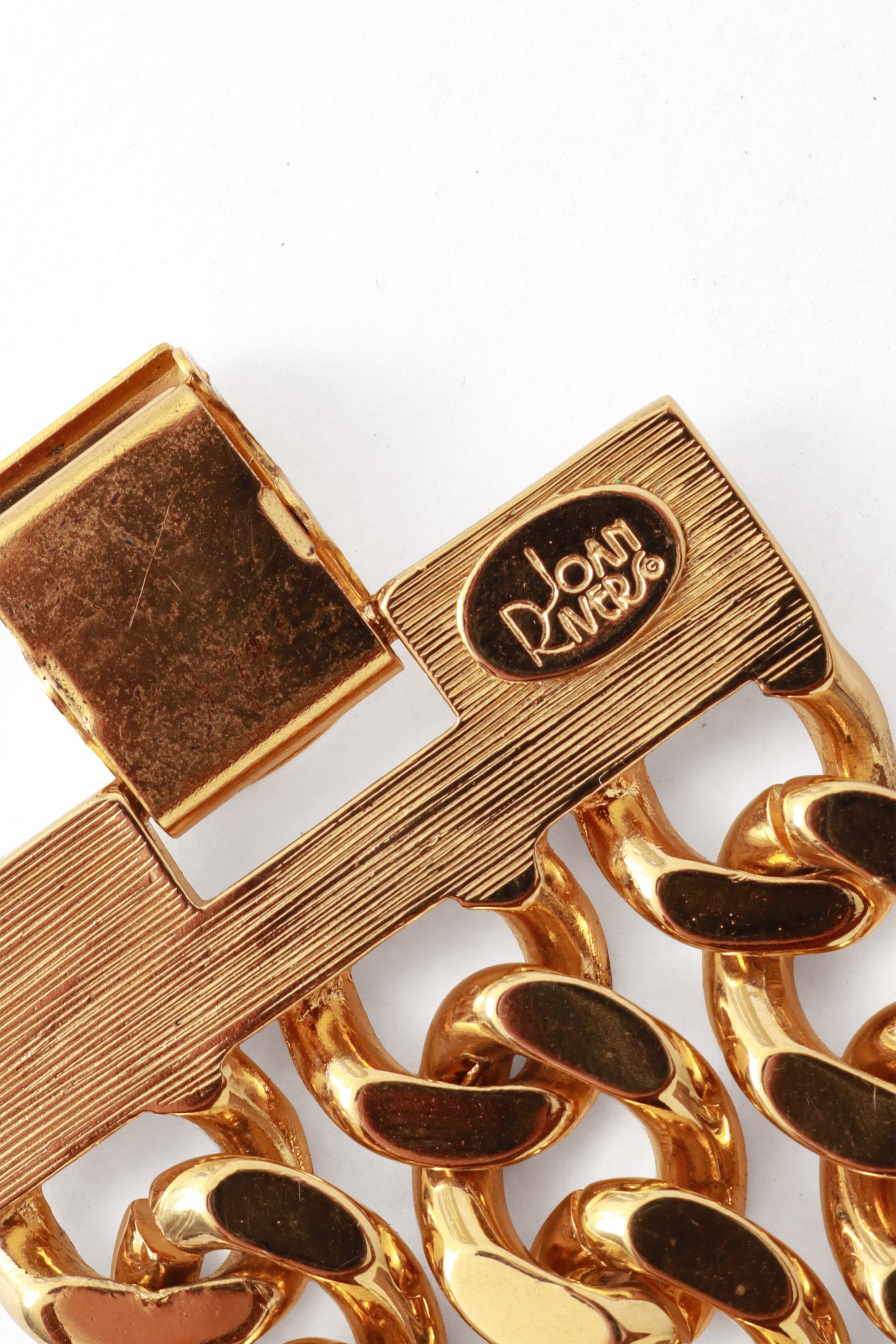 chain bracelet by Joan Rivers signature @ Recess LA