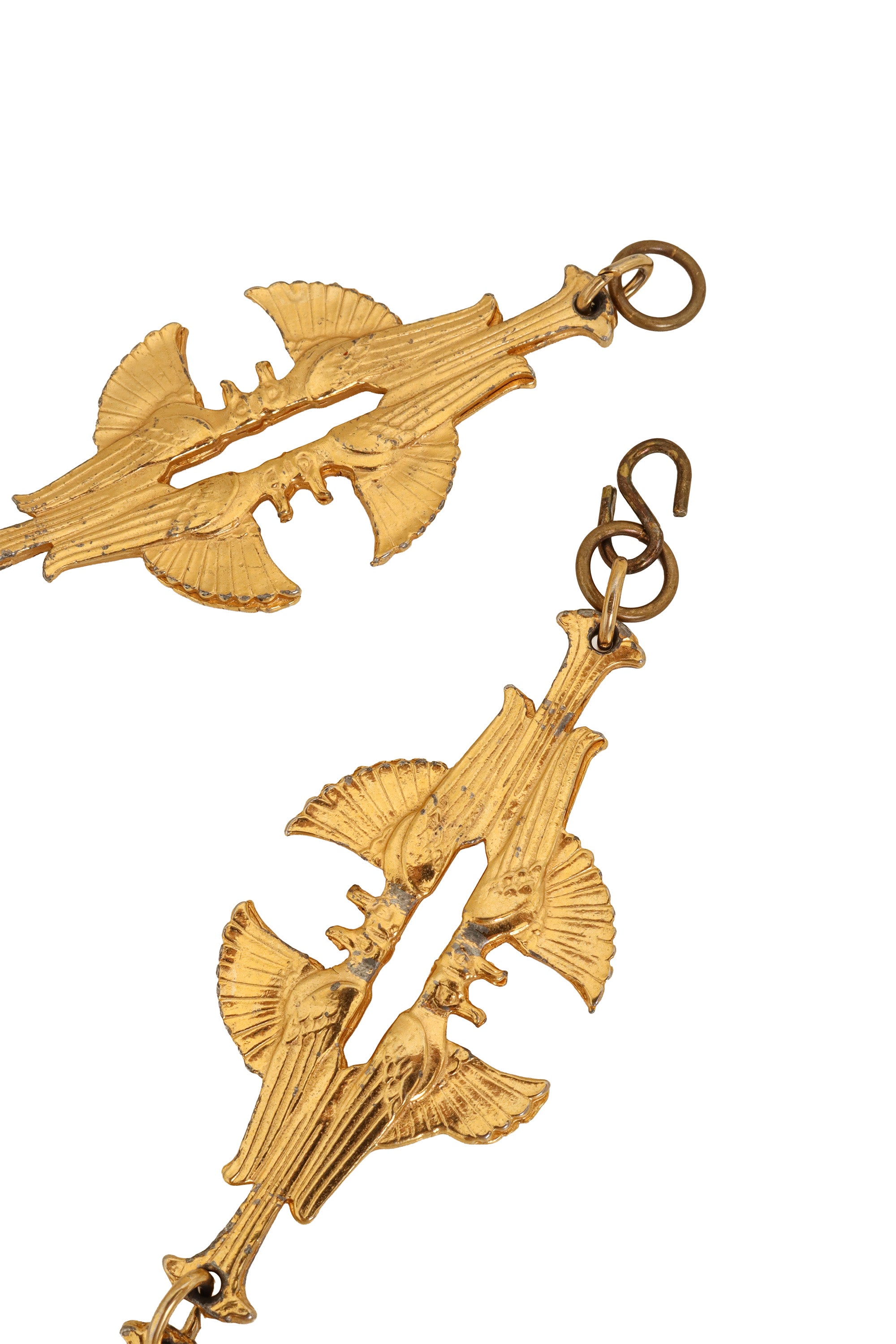 Large Griffin Medallion Necklace clasp @ Recess LA
