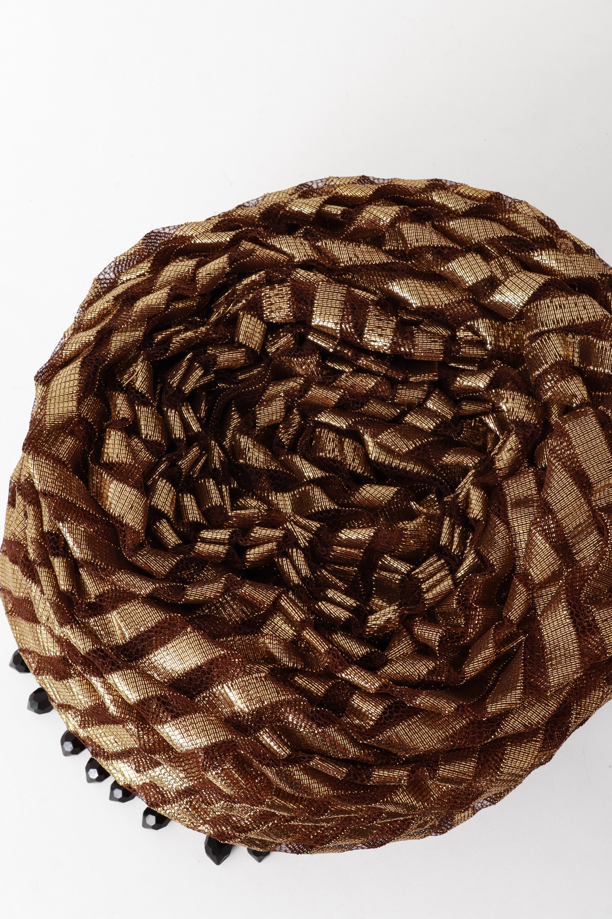 Ruched hat by Christian Dior top @ Recess LA