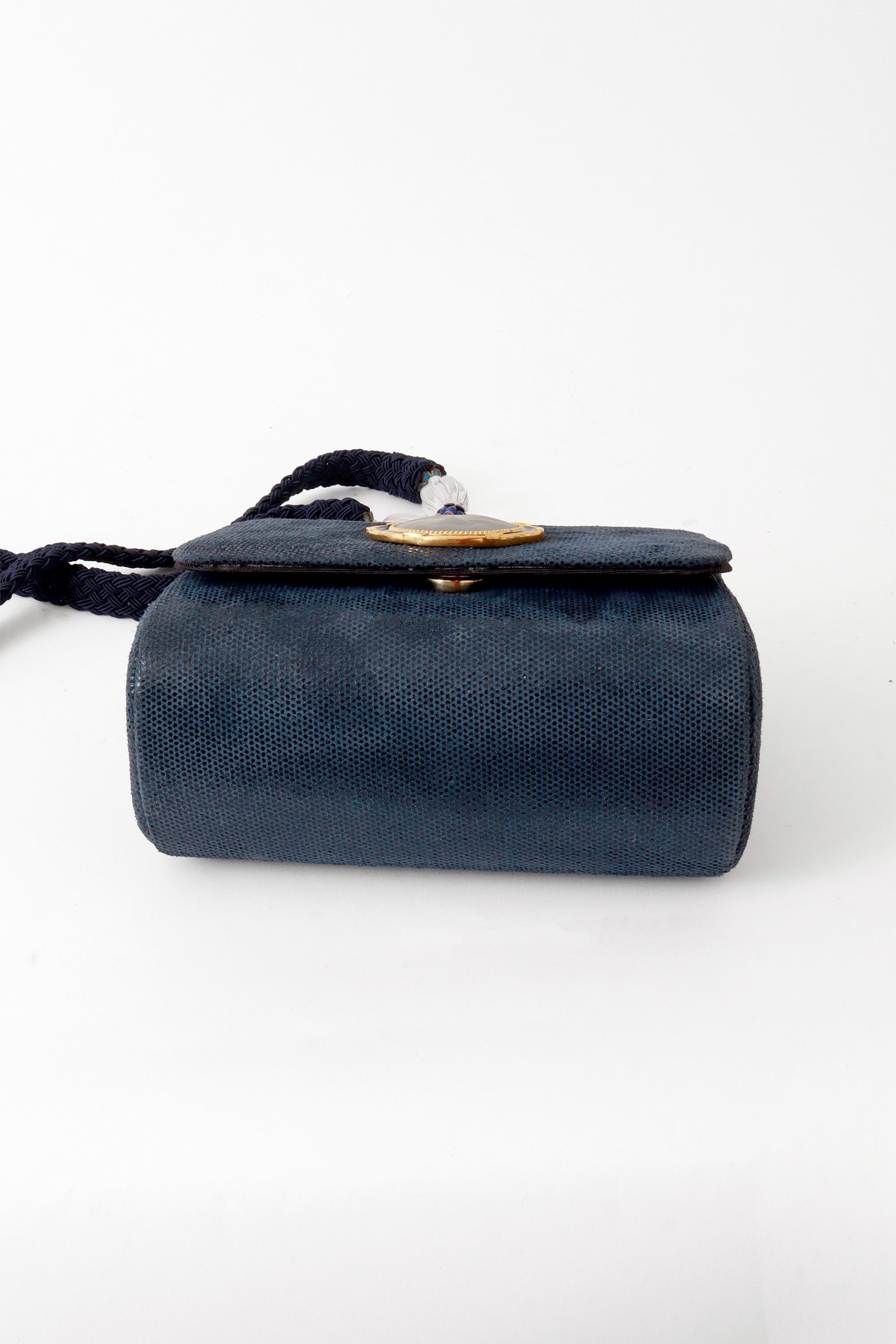 Beaded Moon Bag by Rafael Sanchez bottom @ Recess LA