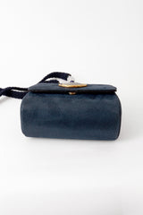 Beaded Moon Bag by Rafael Sanchez bottom @ Recess LA