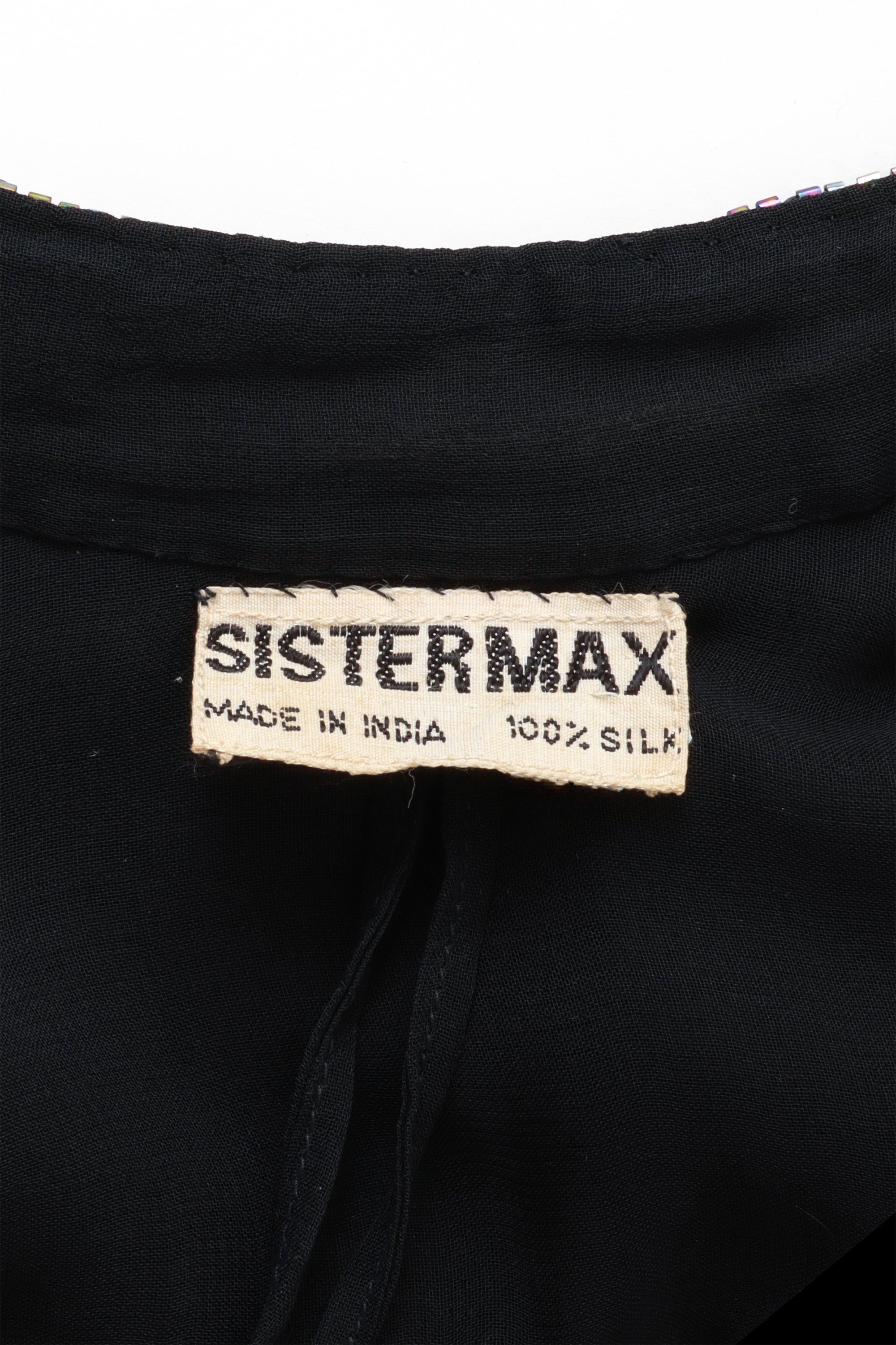 beaded jacket by Sistermax label @ Recess LA