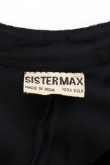 beaded jacket by Sistermax label @ Recess LA