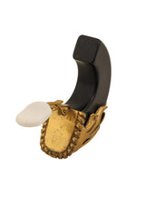 Vintage Ornate Lucite Half Hoop Earrings back detail @ Recess LA