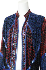 beaded jacket by Sistermax on mannequin close @ Recess LA