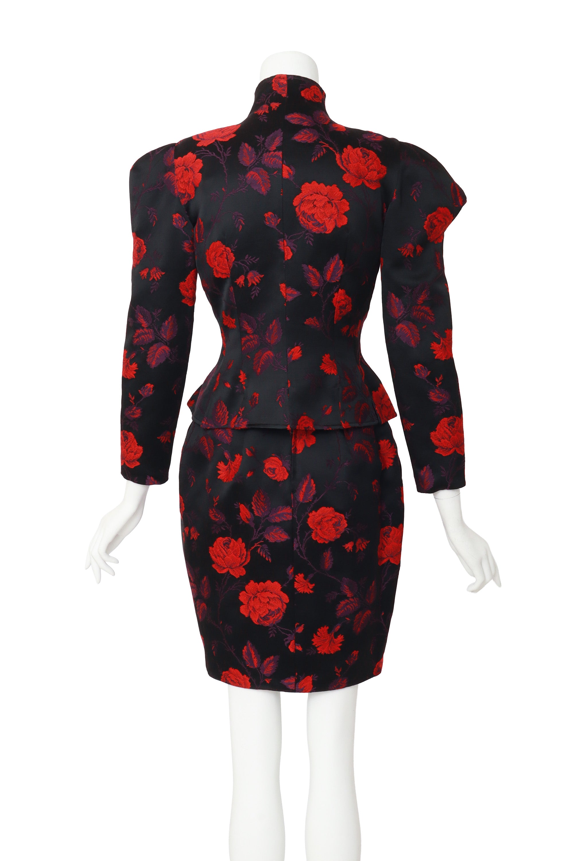 jacket and skirt set by Christian Lacroix on mannequin back @ Recess LA