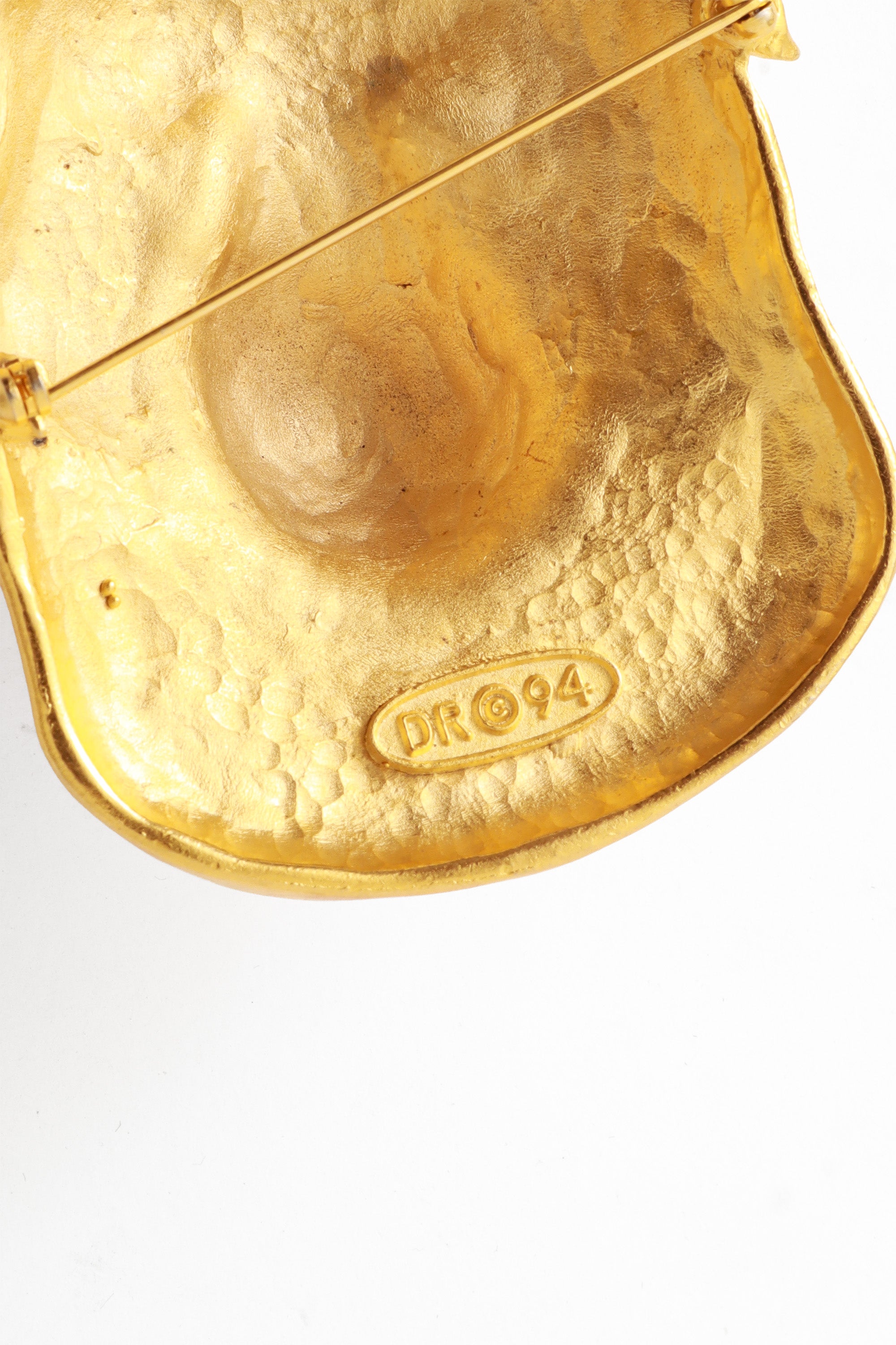 Dog brooch by Doreen Ryan signature @ Recess LA